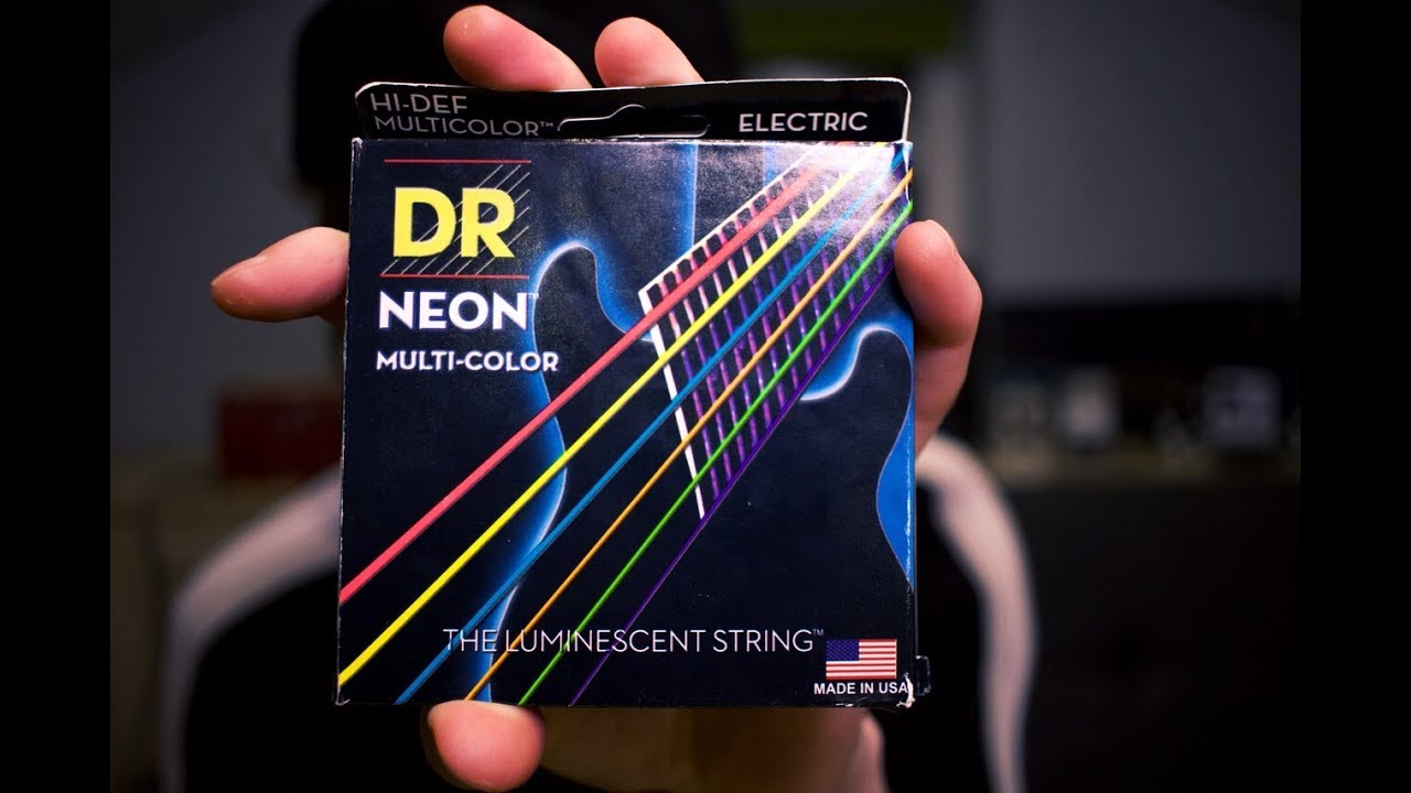 Dr Neon Multi Coloured String Review Youtube