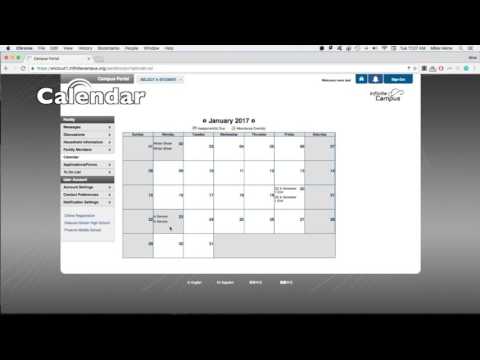 Infinite Campus Parent Portal Training — ENGLISH