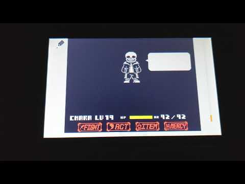 【うごメモ】Last breathサンズanimation