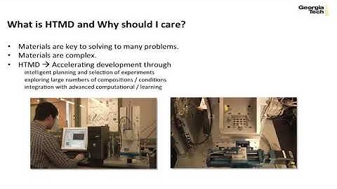 Introduction to High-Throughput Materials Development - Learn Chemistry