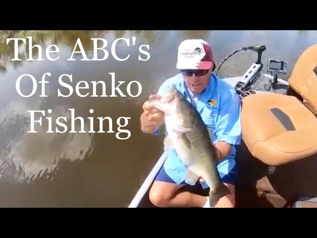 PINK WORM BASS FISHING WITH EXTREMELY WINDY CONDITIONS