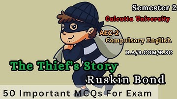 Very Important 50 MCQs|The Thief