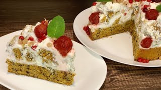Very Healthy and Easy Carrot Cake! The Most Tasty and Simple Recipe! Kitchen, Baking and Cooking!