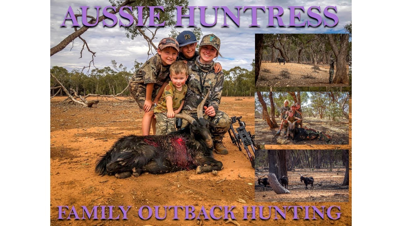 Aussie Huntress hunting in the outback YouTube