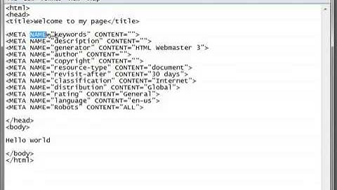 HTML Tutorial 09 - Head Title and Meta Tags (CrocodileSnapProgrammingTutorials)