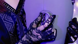 Asmr Ear Massage Touching With Lace Gloves Japanese Whispering Ku100