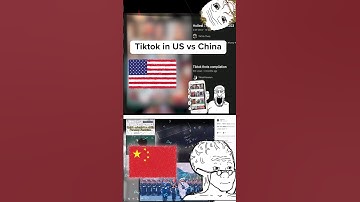 Chinese vs American TikTok #shorts #tiktok