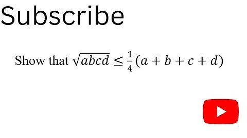 Arithmetic mean and Geometric mean #inequality #geometric #algebra #proof #mathematics #arithmetic