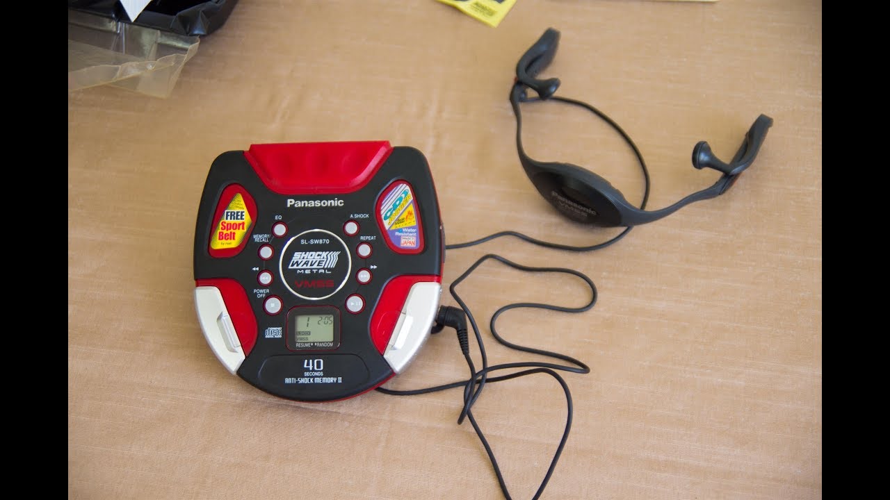 CD плеер Panasonic SL-SW870 (ТОПОВЫЙ) - YouTube