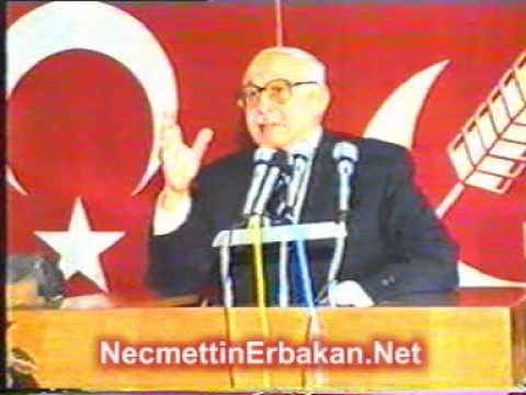 NO:156A  Prof. Dr. NECMETTİN ERBAKAN, Basın Toplantısı, RP Dönemi, 13 haziran 1991, 1.CD