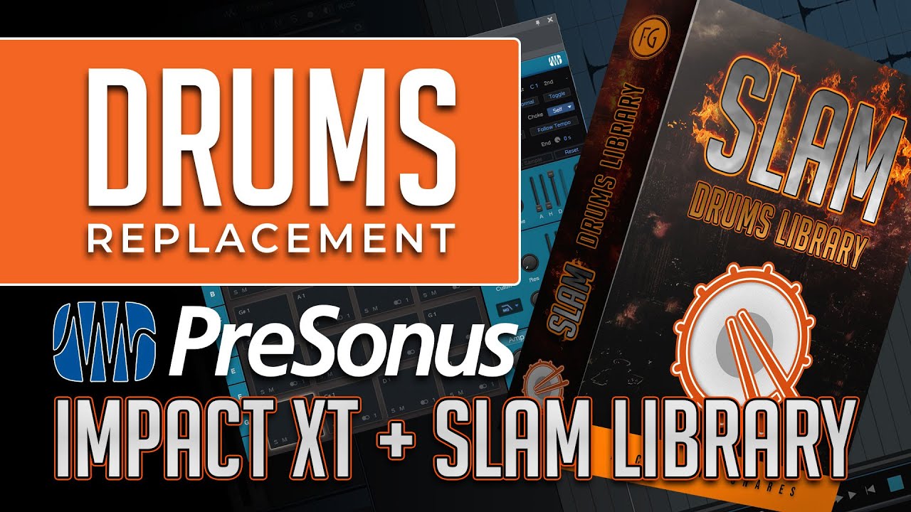 Drums Replacement usando Studio One 4.6 y SLAM DRUMS LIBRARY 🥁 YouTube
