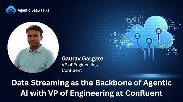 Data Streaming as the Backbone of Agentic AI with VP of Engineering at Confluent