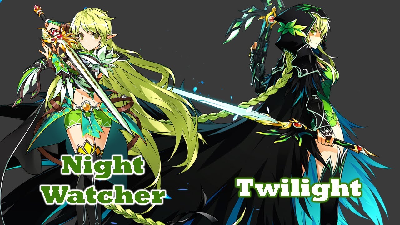 Elswordkr 3rd Jobs What Changed Night Watcher Twilight Youtube