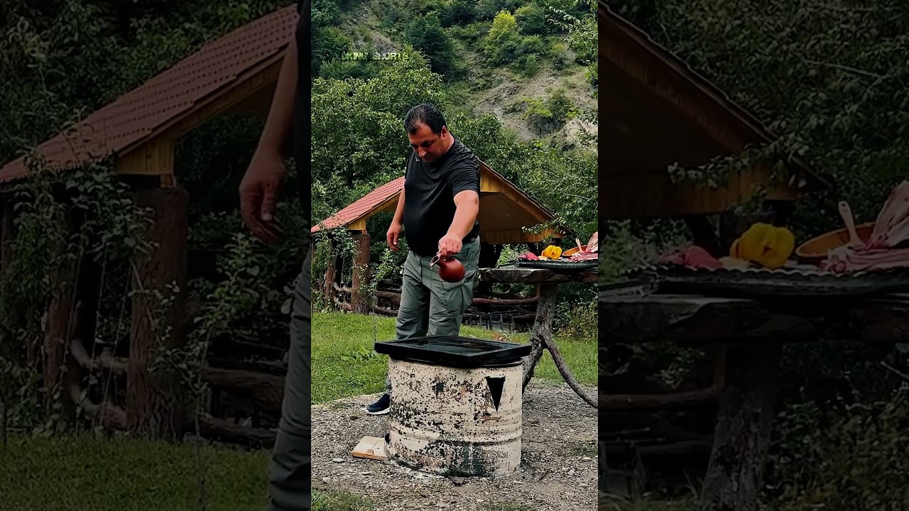 Tomahawk Steak 🥩 Grilling Techniques - ASMR Nature Cooking