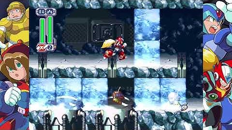 Mega Man X Legacy Collection 1 (XBONE) | MMX4 Frost Walrus Stage (Zero)