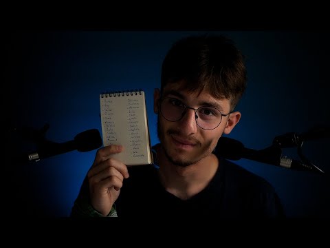 ASMR Je lis vos Prénoms #2