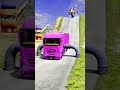 Colorful Truck vs Big Pipe 😲 | Fun Crash for Kids #BeamNGDrive #Kids