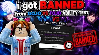 Full I Got Banned From Gojo VS Toji Ability Test 😱🥀 |Roblox  Guide