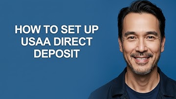 How to Set Up Usaa Direct Deposit - KevinHowTo