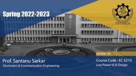 Low Power VLSI Design-Video Lecture1-Introduction to VLSI Design