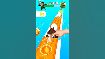 pop run 3d 🤯🤮 level up 117 new gameplay funny reaction #coffindance #shorts