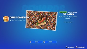 You Can Get A FREE Loading Screen TODAY For Doing THIS Quest!