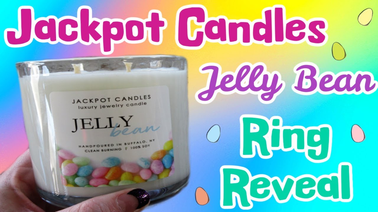 Jackpot Candles Ring Reveal Jelly Bean Candle! YouTube