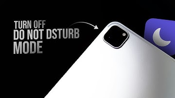 How to Turn Off Do Not Disturb on iPad (tutorial)