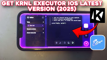 How to download & Install Krnl Executor iOS V675 Best Roblox Mobile executor for iPhone/ipad