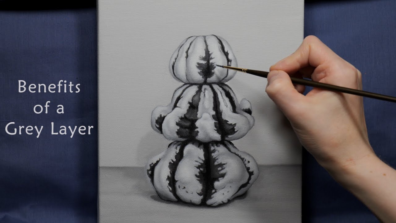 My Oil Painting Process and Benefits of Starting in Greyscale ...