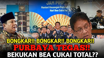 “GEGER NASIONAL!! 😱 Purbaya Bongkar Kacau-nya Bea Cukai?! 16 RIBU PEGAWAI TERANCAM!!”