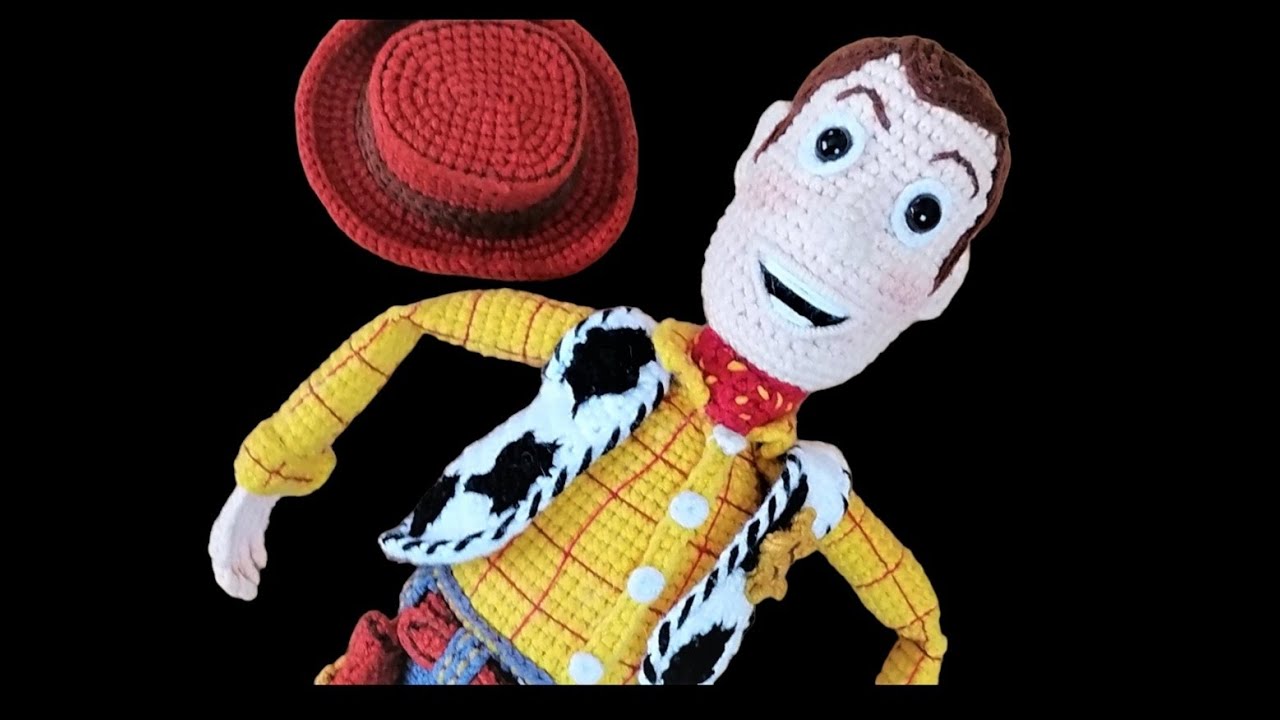 3- рецепт амигуруми ШЕРИФ ВУДИ ХЕД