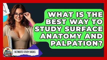 What Is The Best Way To Study Surface Anatomy And Palpation? - Ultimate Study Hacks