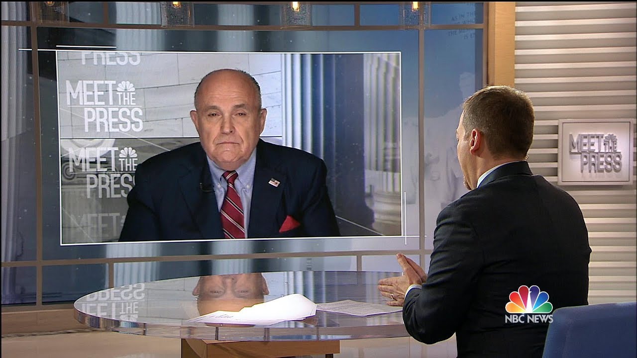 Full Giuliani: Cohen's 'Sole Mission' Was Trump Tower Moscow | Meet The Press | NBC N