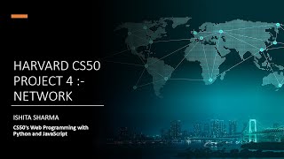 HarvardX CS50W Project 4 : NETWORK