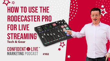 #102 How to Use the Rodecaster Pro for Live Streaming