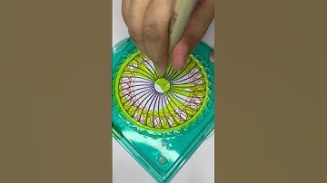 Peaceful ASMR Visuals | Relaxing Spirograph Art for Rest! #art #shorts #spirograph #asmr #satisfying