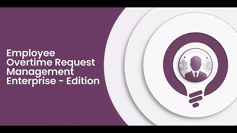 Employee Overtime Request Management (Enterprise Edition) for Odoo