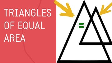How to draw a triangle equal in Area to a next triangle on a different base