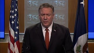 Pompeo blasts China on abuses; talks Ukraine probe