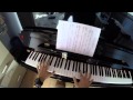 Feeling Good - Muse/Michael Bublé - Piano Cover~Improvisation (a GoPro perspective)