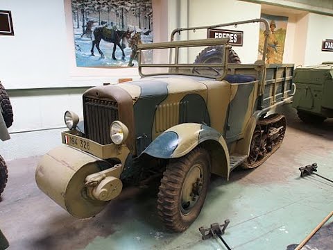 Unic P107 French Halftrack Vehicle | Easy to Convert