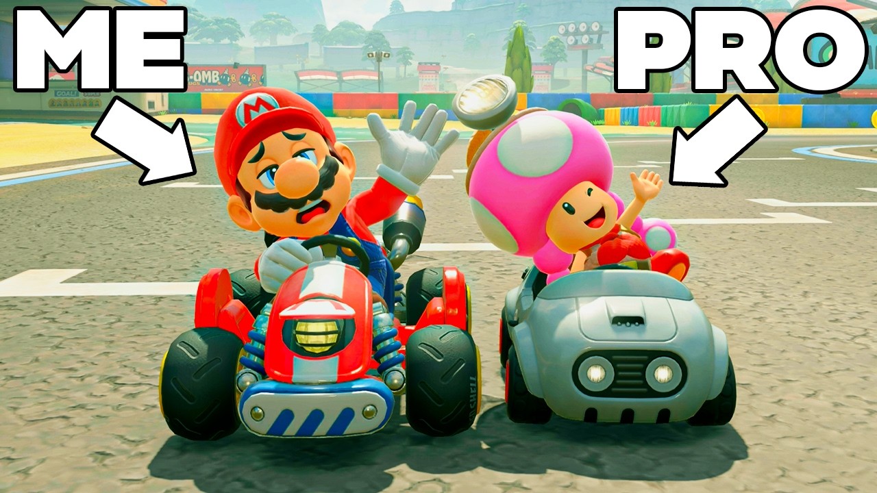 I Hired a Mario Kart Pro to Train Me for 24 Hours