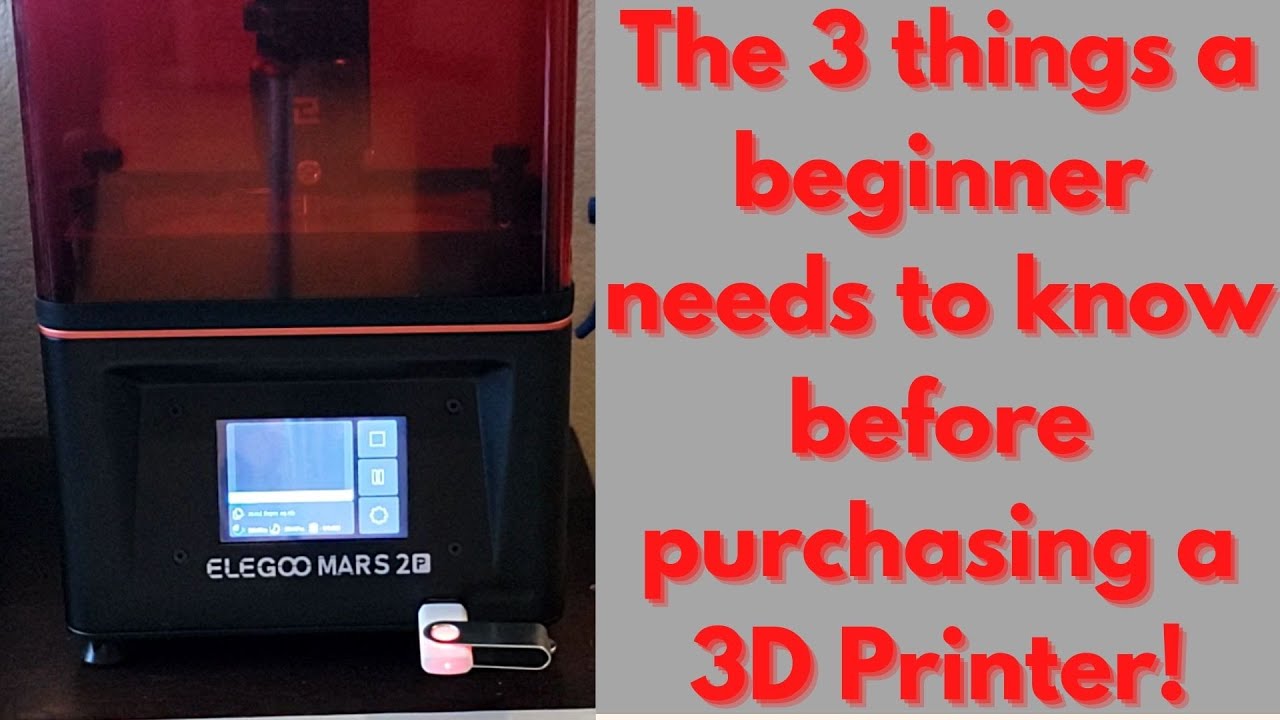 The 3 things a beginner needs to know before buying a 3d printer