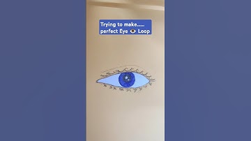 Trying to make the perfect eye loop👁️ #shorts #loop #viral #eye