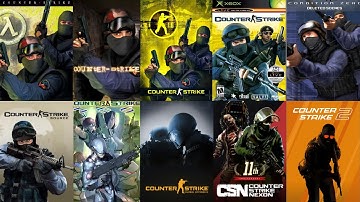 Evolution of Counter Strike Games (1999–2025)