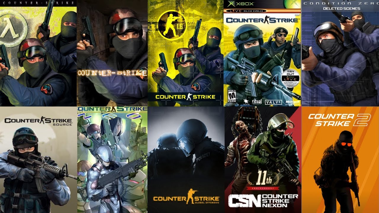 Evolution of Counter Strike Games (1999–2025) - YouTube