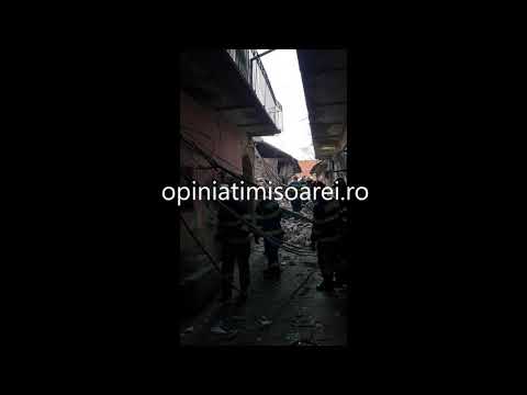 Explozie la Timisoara, casa prabusita