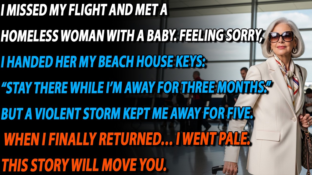 🏖️ I Trusted a Stranger with My Beach House — What Happened Next Shocked Me 😱