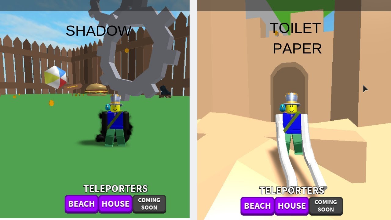 Roblox Noodle Arms How To Get Toilet Paper